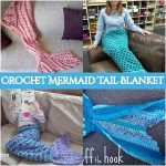 29 Crochet Mermaid Tail Blanket Patterns