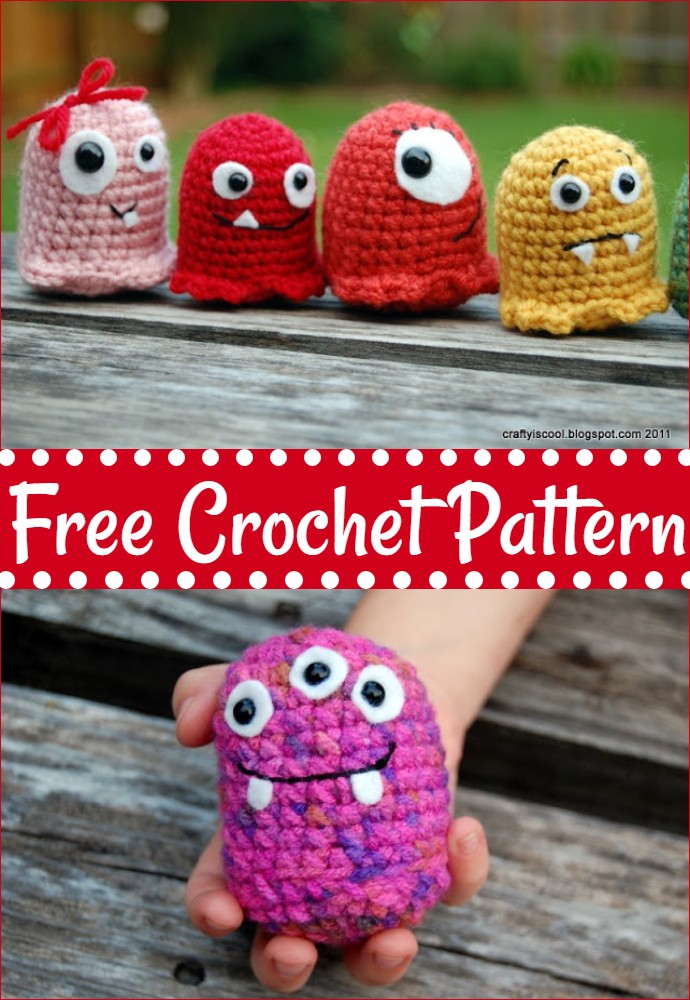 Free Crochet Wanna Make A Monster