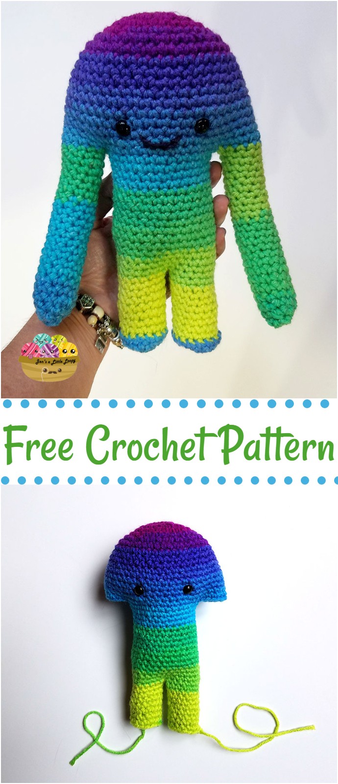 Huge monster Free Crochet Pattern