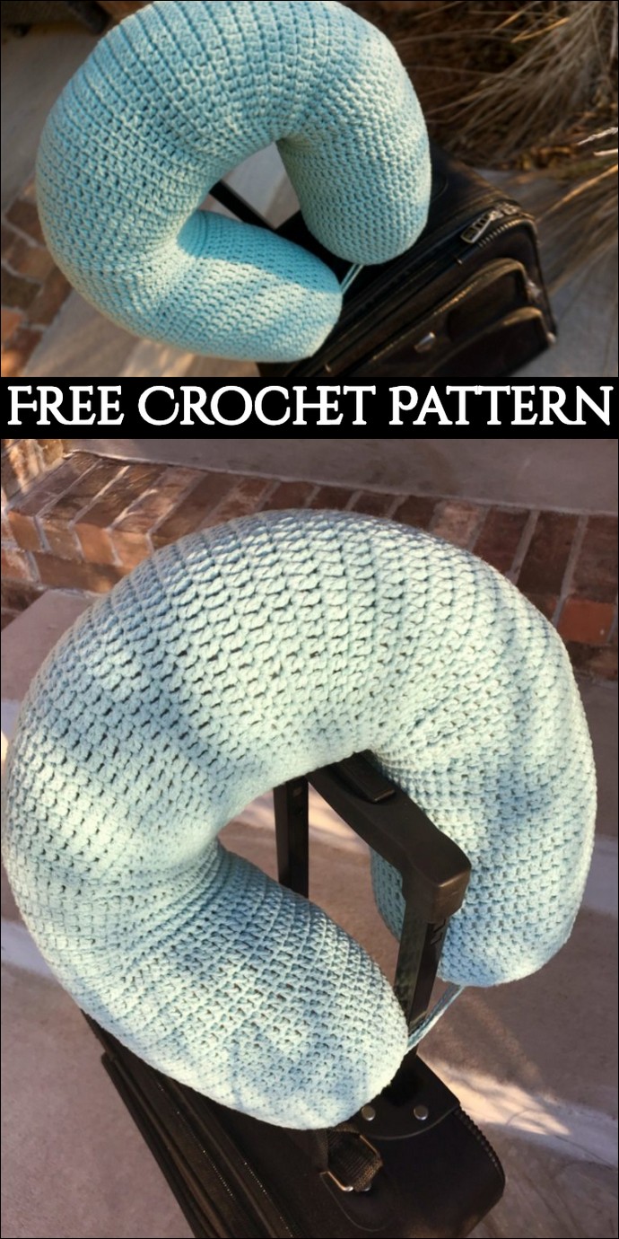 Travel Pillow Crochet Pattern