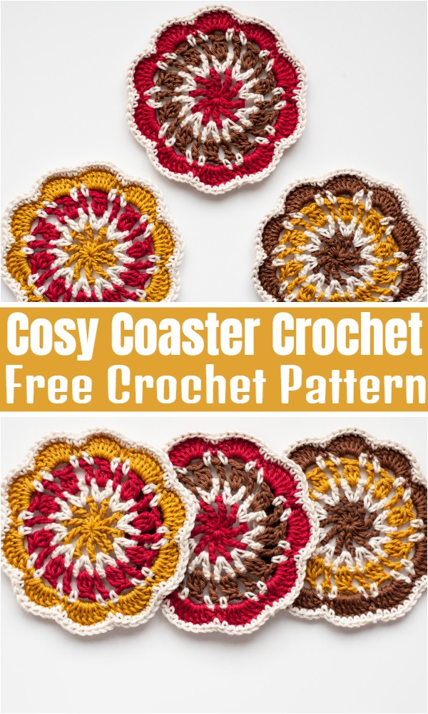 Cosy Coaster Crochet Pattern