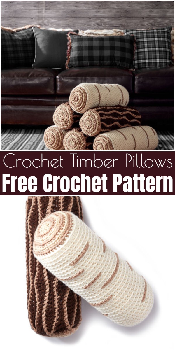 Crochet Timber Pillows