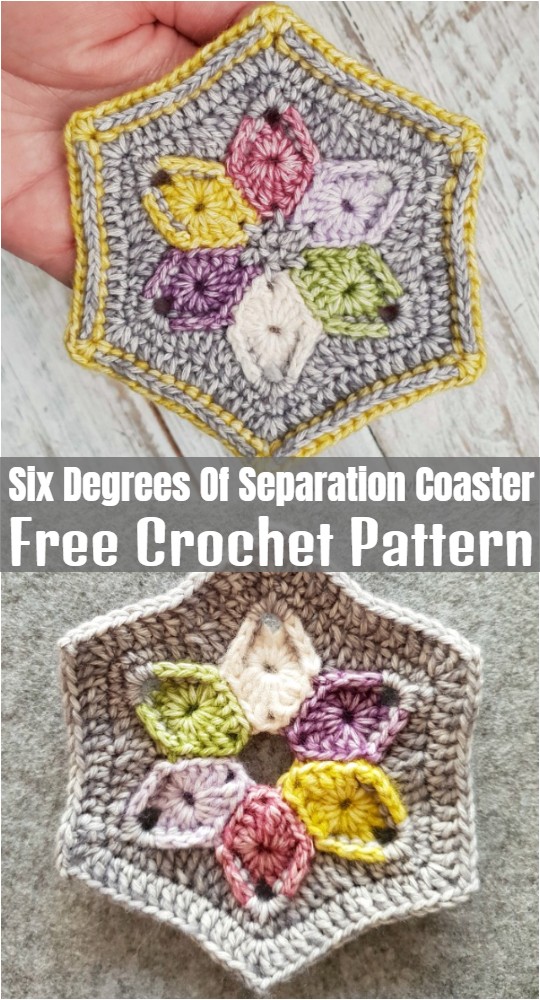 Six Degrees Of Separation Coaster Pattern