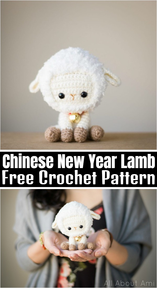 Chinese New Year Lamb Free Crochet Pattern