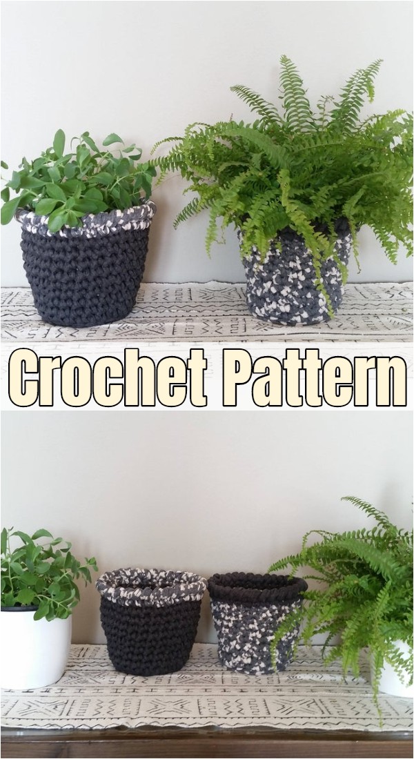 Crochet Plant Cover 10