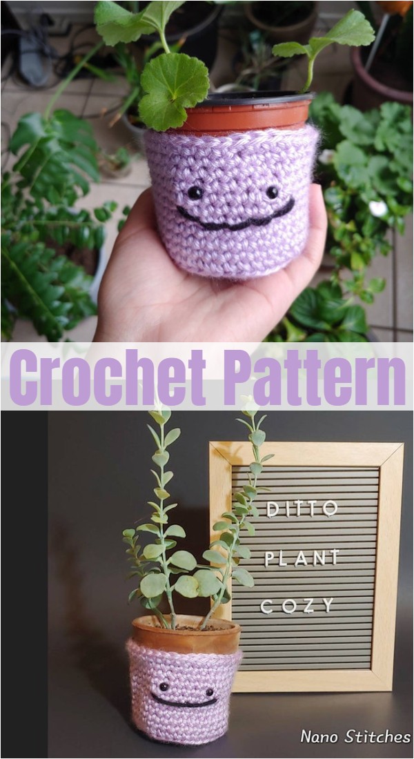 Crochet Plant Cover 3