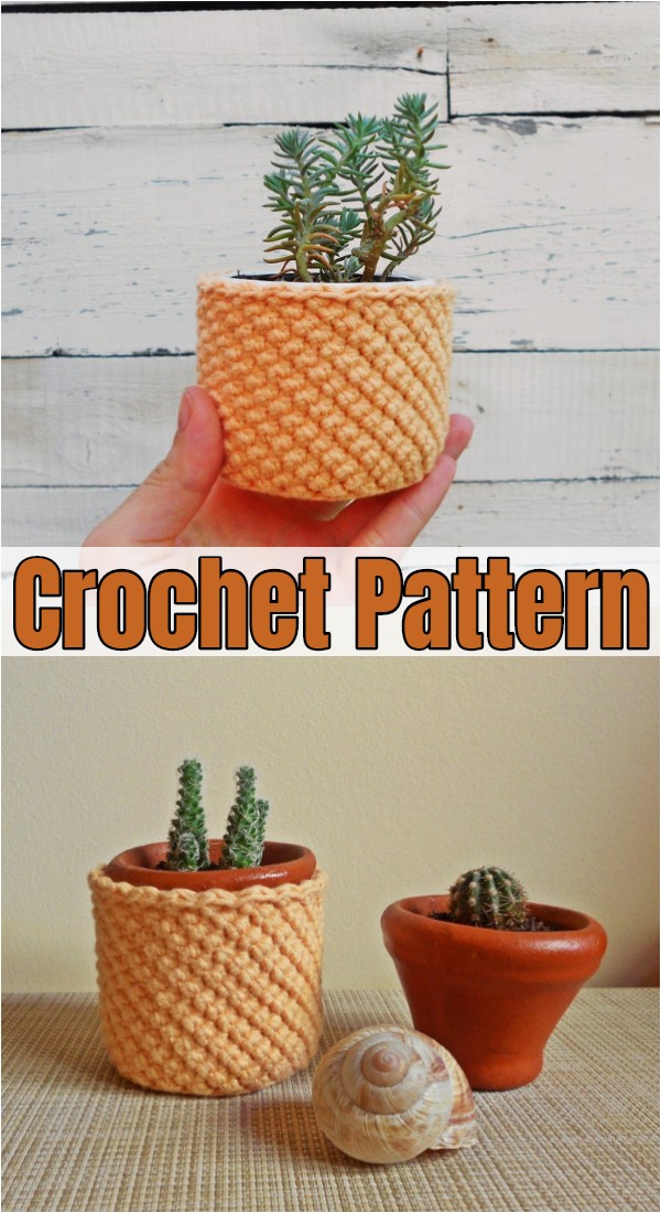 Crochet Plant Cover 8