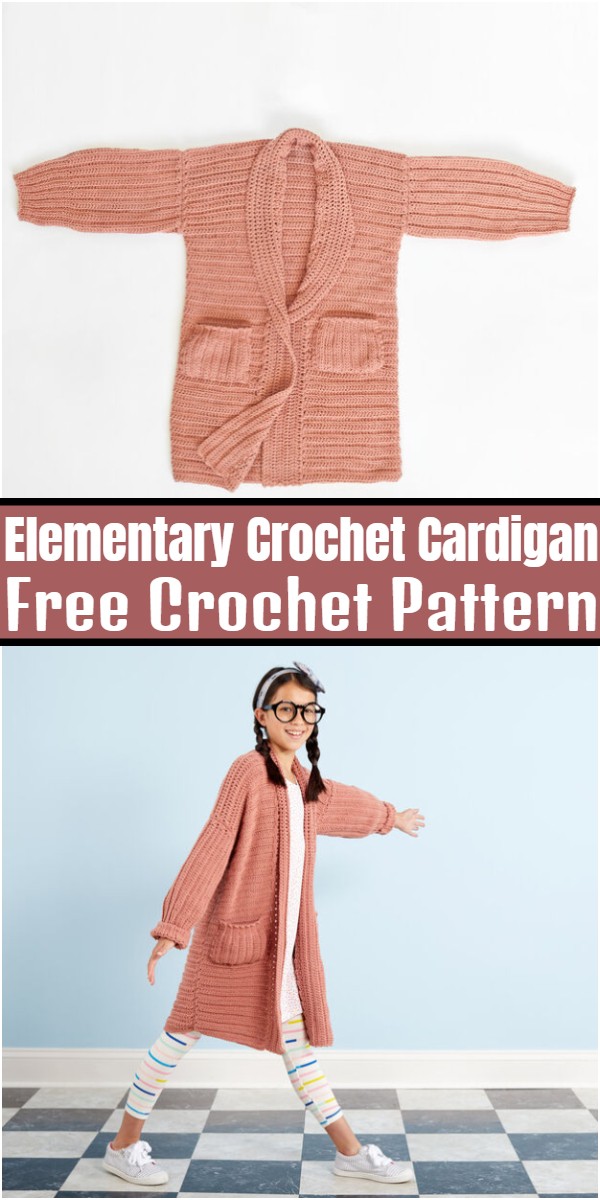 Elementary Crochet Cardigan