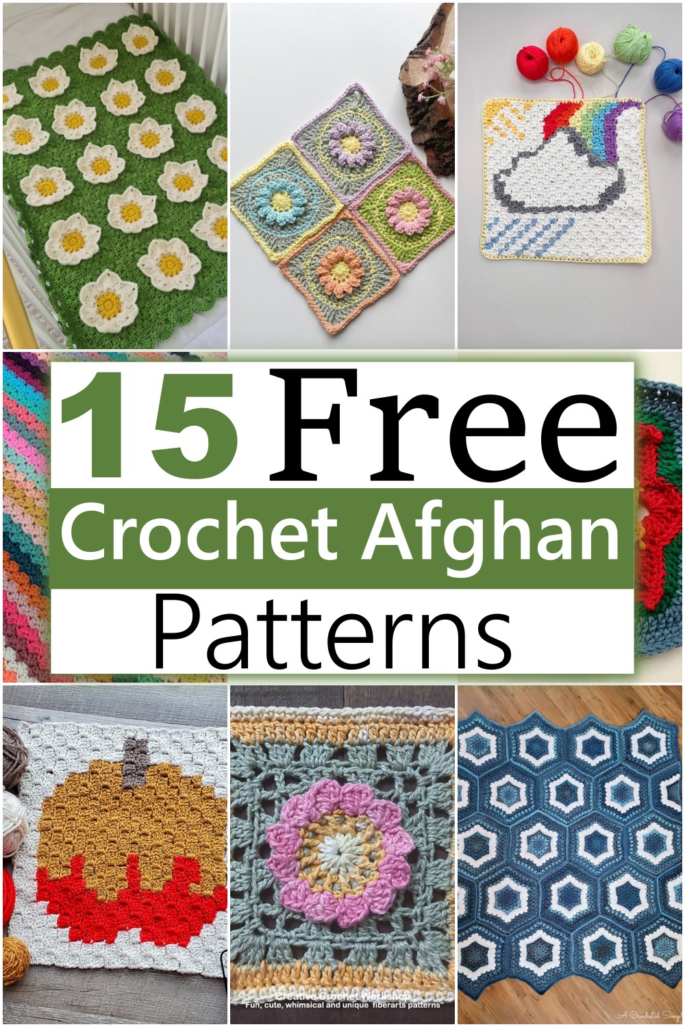  Free Crochet Afghan Patterns 