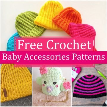 Free Crochet Baby Accessories 1 1