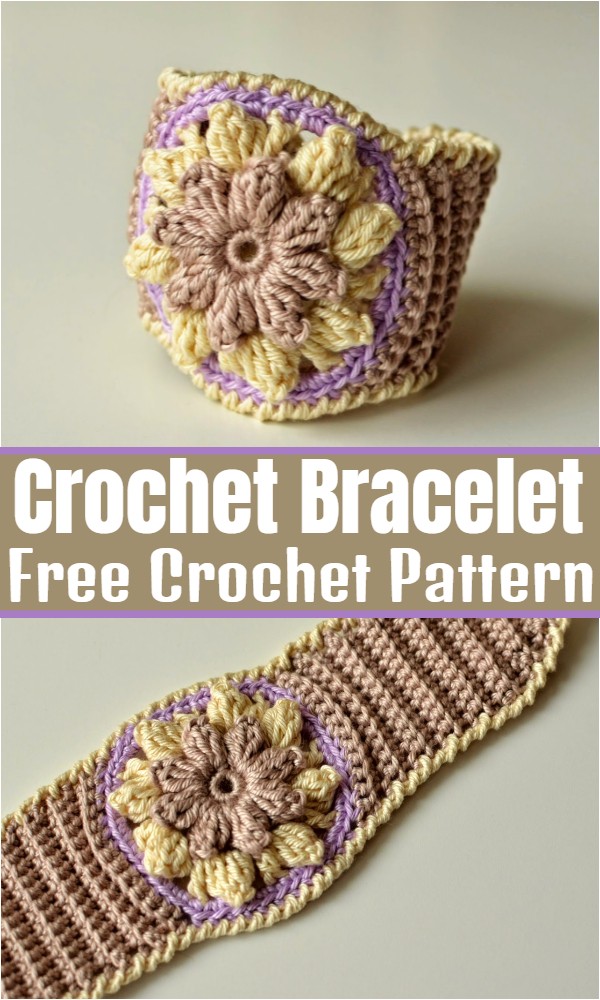Free Crochet Bracelet Pattern