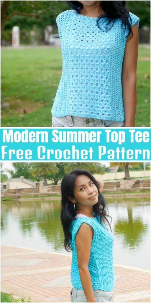 20 Free Crochet Summer Top Patterns - All Crochet Pattern