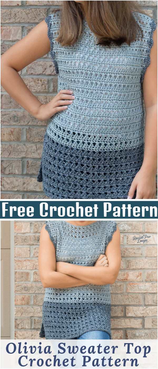 Olivia Free Crochet Top Pattern