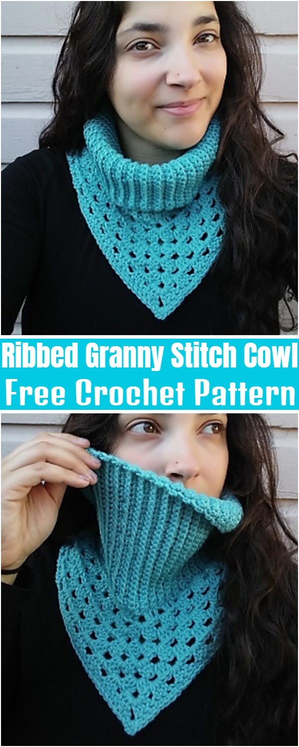 Ribbed Granny Stitch Cowl