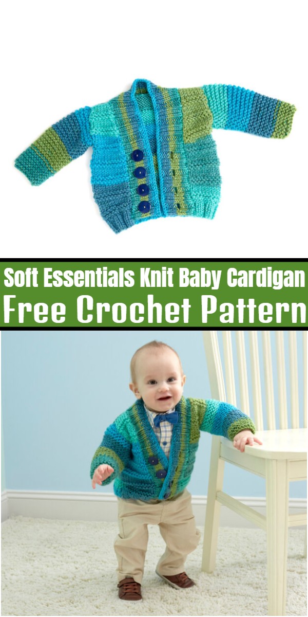 Soft Essentials Knit Baby Cardigan