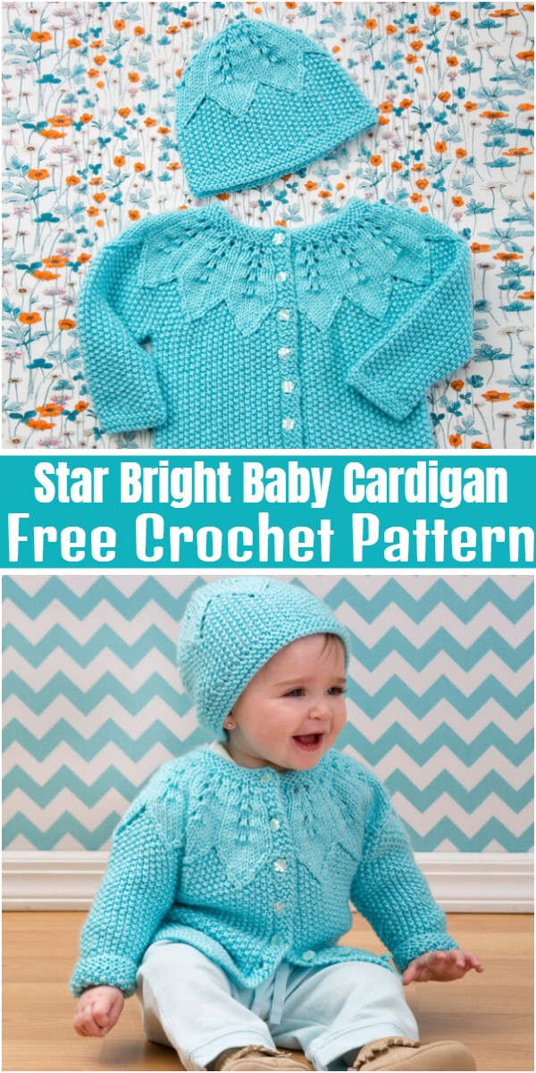 Star Bright Baby Cardigan 
