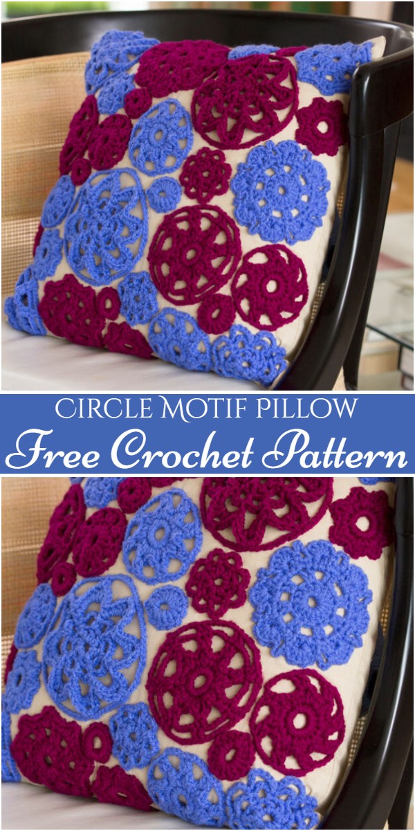 Circle Motif Pillow