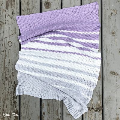 Free Crochet Linen Stitch Baby Blanket Pattern