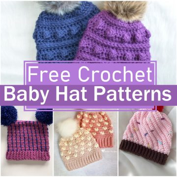 Free Crochet Baby Hat Patterns 1