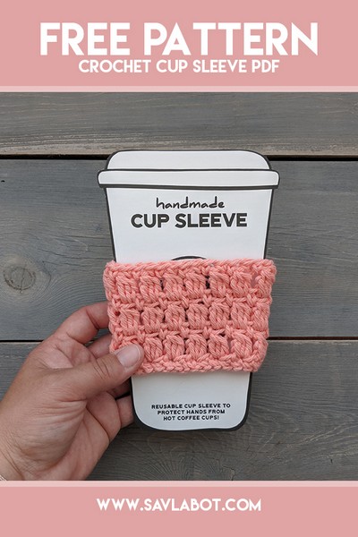 Free Coffee Cup Cozy Pattern