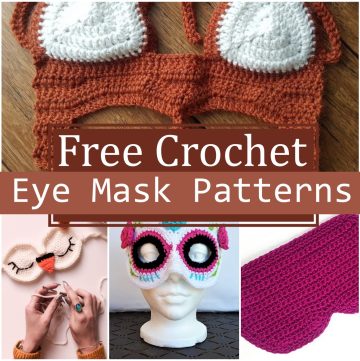 Crochet Eye Mask Free Patterns 1