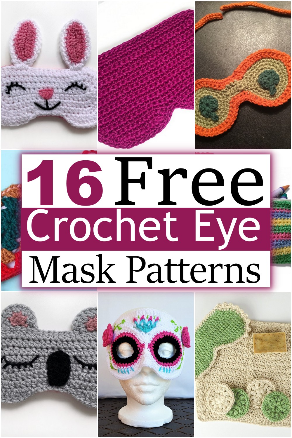 Crochet Eye Mask Free Patterns