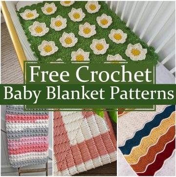 Free Crochet Baby Blanket Patterns 1