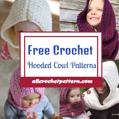 Free Crochet Hooded Cowl Patterns