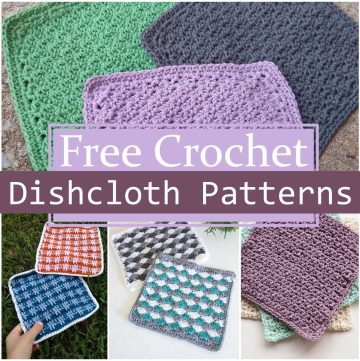 Free Crochet Dishcloth Patterns 1