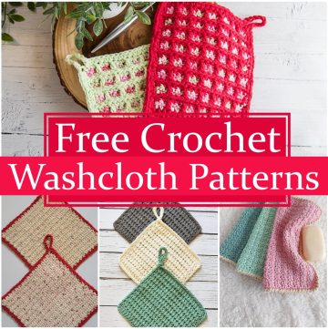 Free Crochet Washcloth Patterns 1