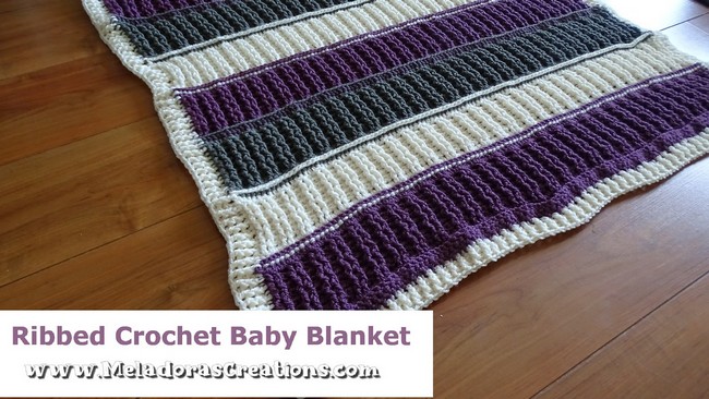 Ribbed Baby Blanket
