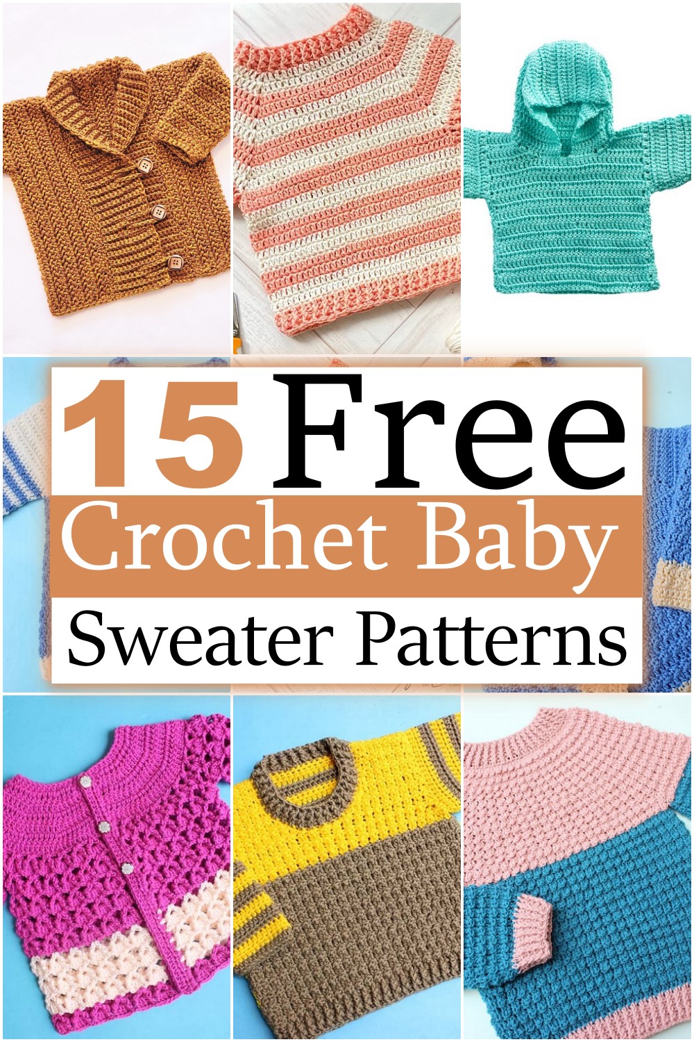 Free Crochet Baby Sweater Patterns