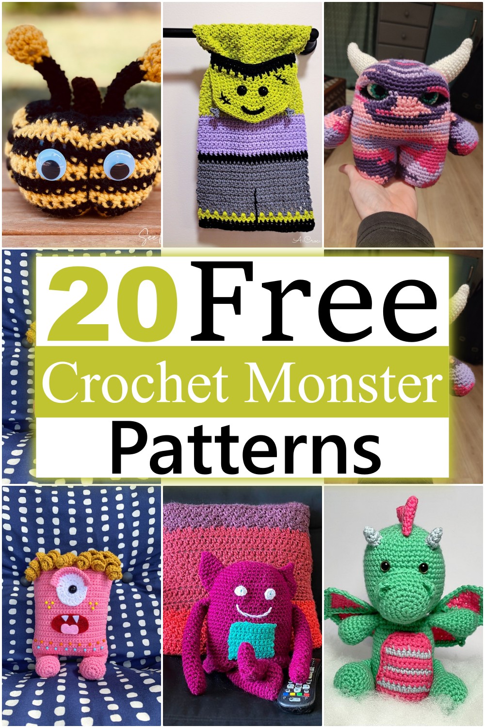 Free Crochet Monster Patterns