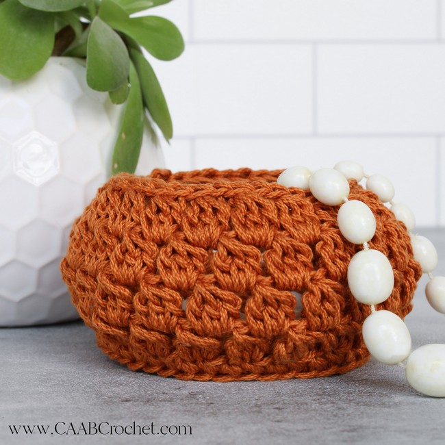 Mini Crochet Basket