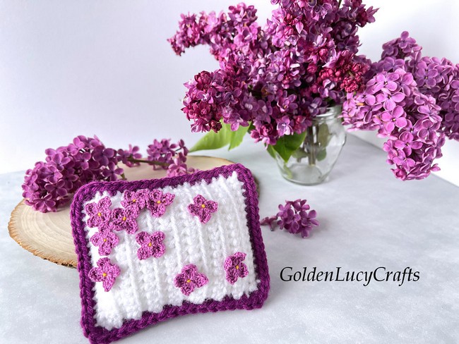 Lilac Mini Pillow