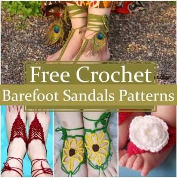 Crochet Barefoot Sandals Patterns