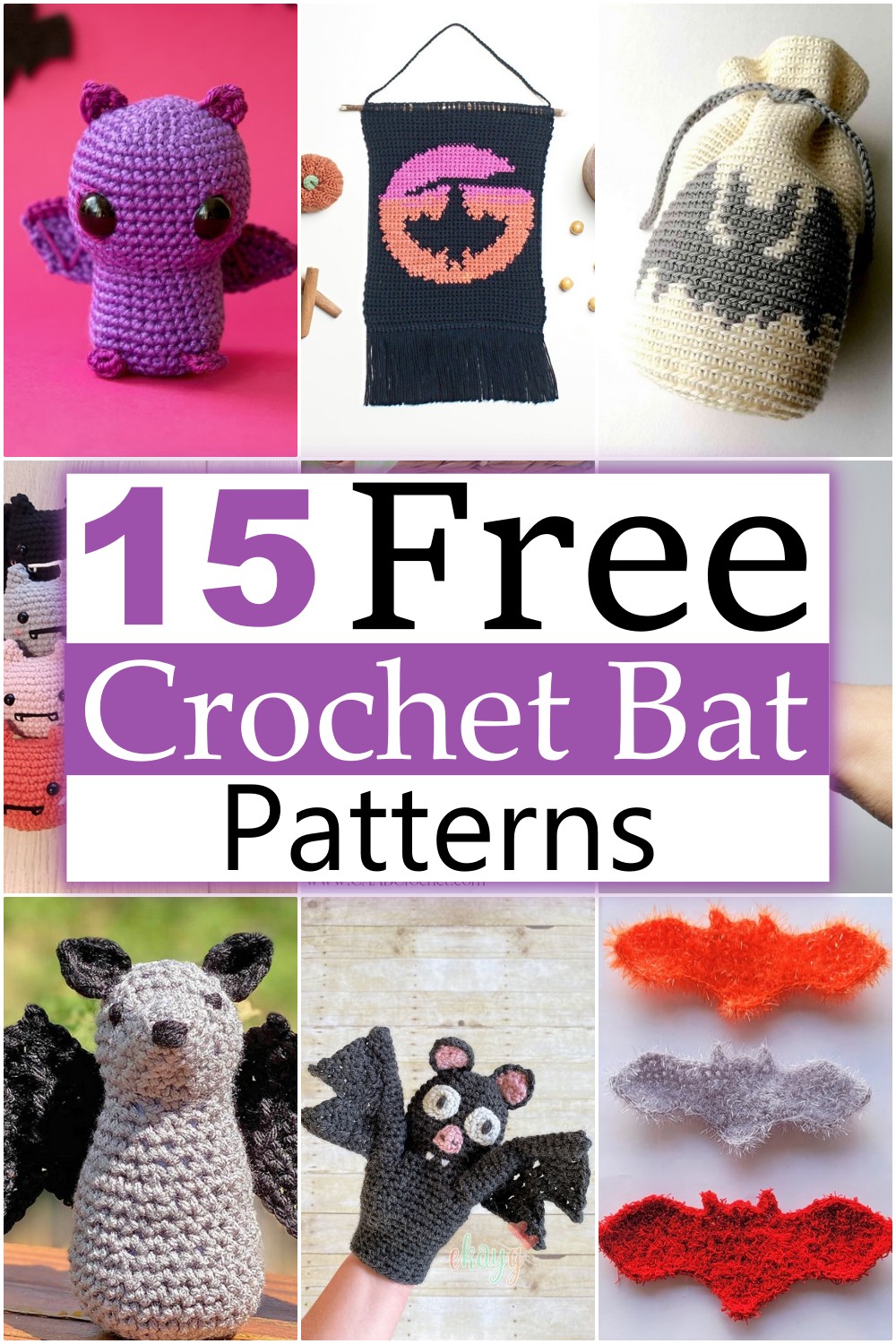 Crochet Bat Patterns