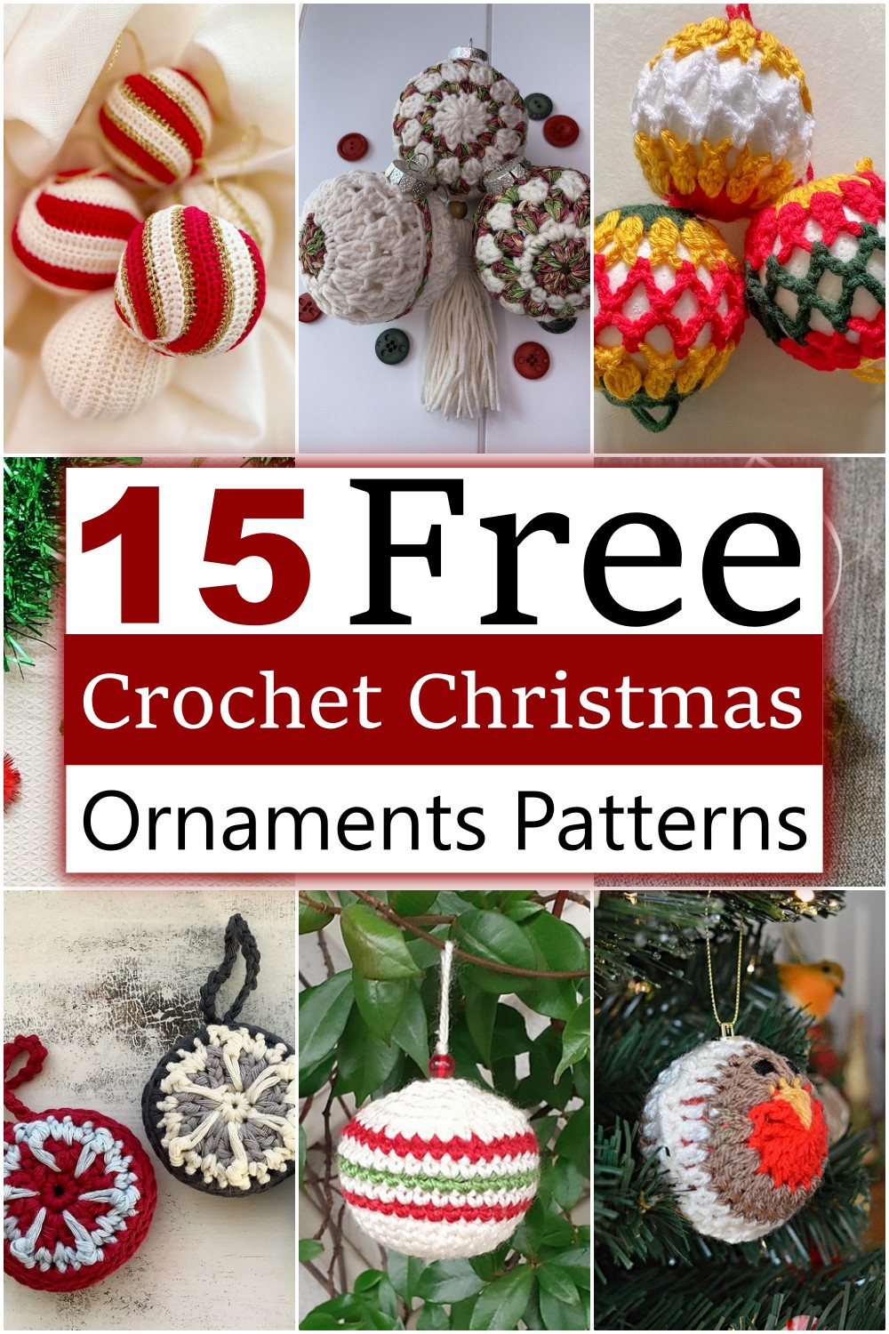 Crochet Christmas Ornaments Patterns