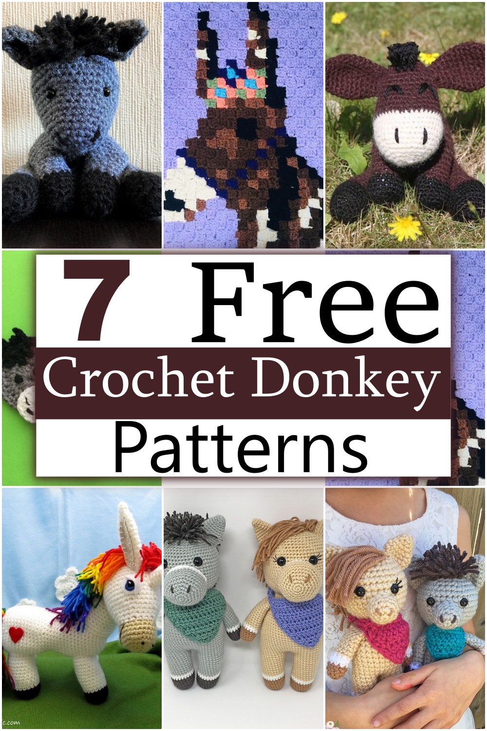 Crochet Donkey Patterns