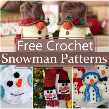 Crochet Snowman Patterns 1