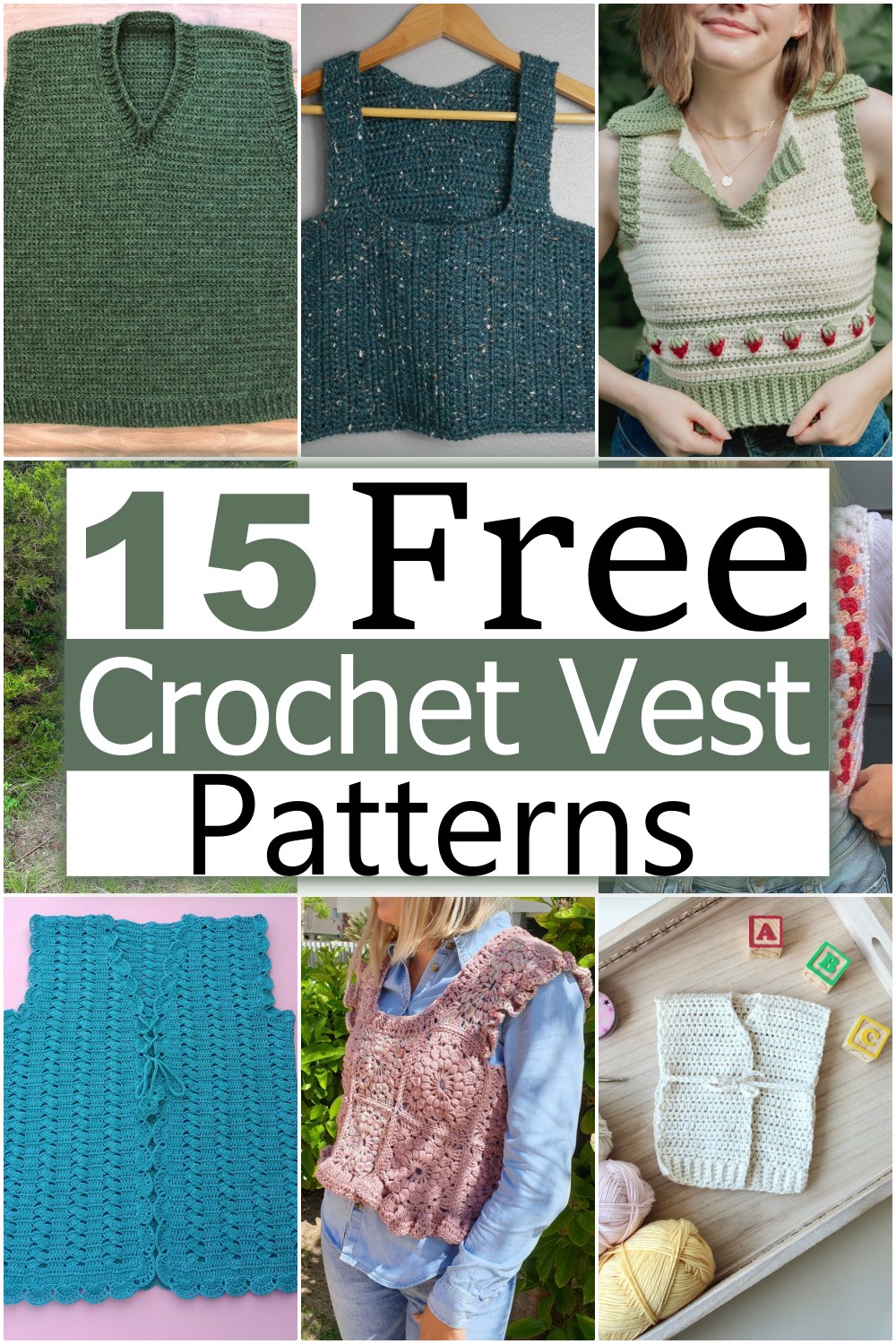 Crochet Vest Patterns