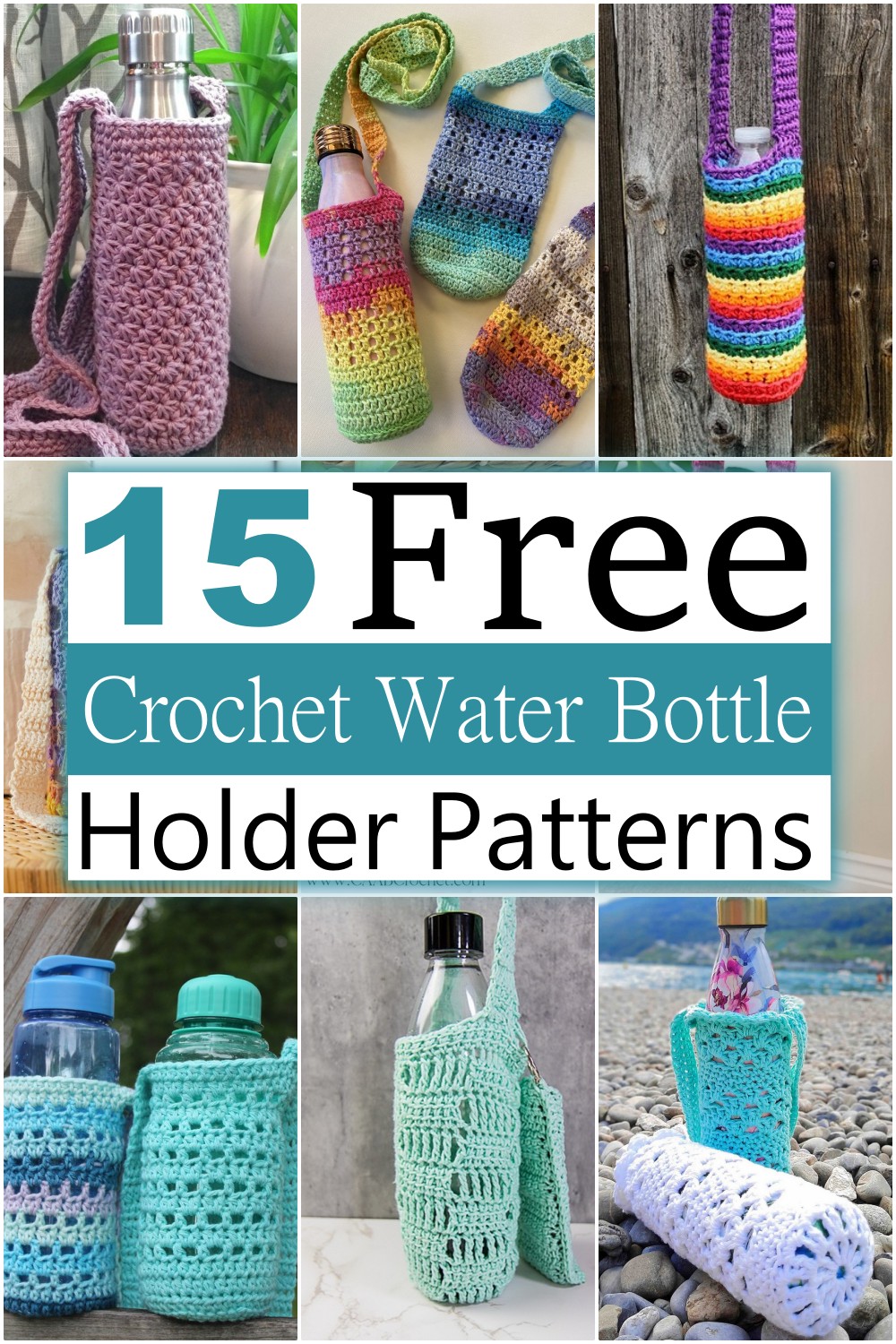 Crochet Water Bottle Holder Patterns
