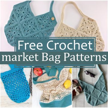 Free Crochet market Bag Patterns 1