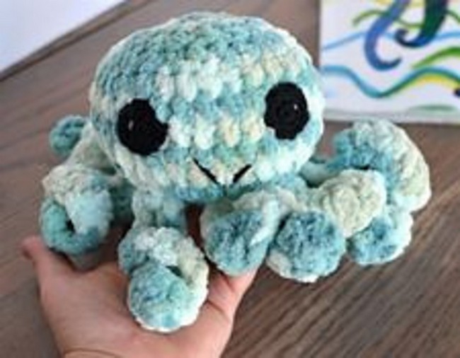 Fuzzy Little Octopus