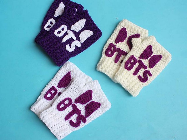 Handmade BTS Gloves