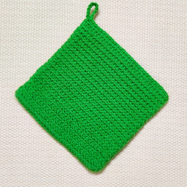 Thick Potholder in the Rounds