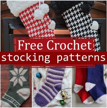 crochet stocking patterns 1
