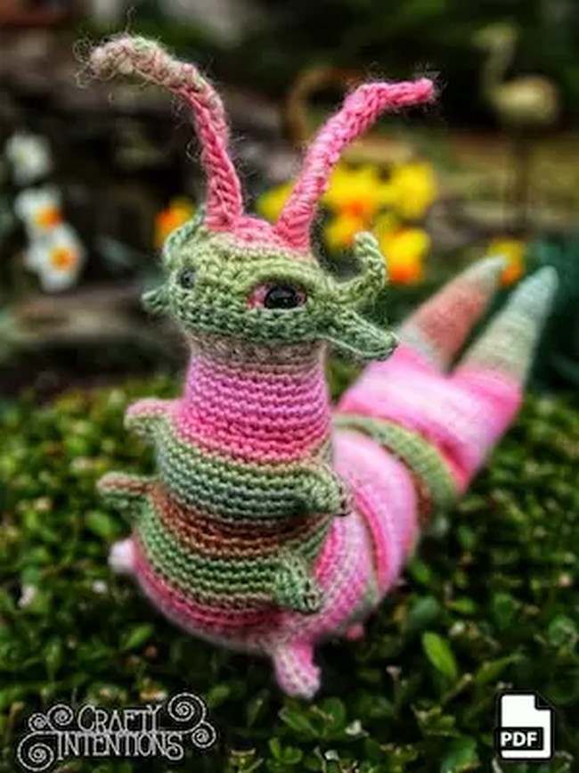 Caterpillar Crochet Amigurumi Pattern