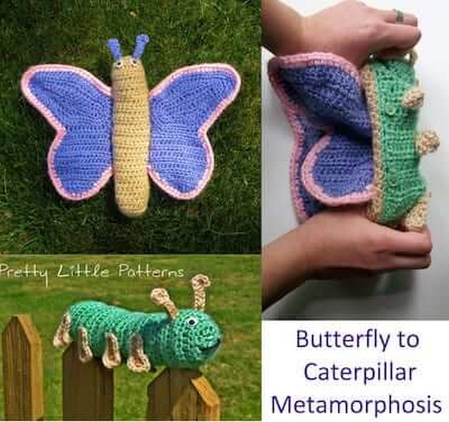 Crochet Caterpillar Toy Pattern
