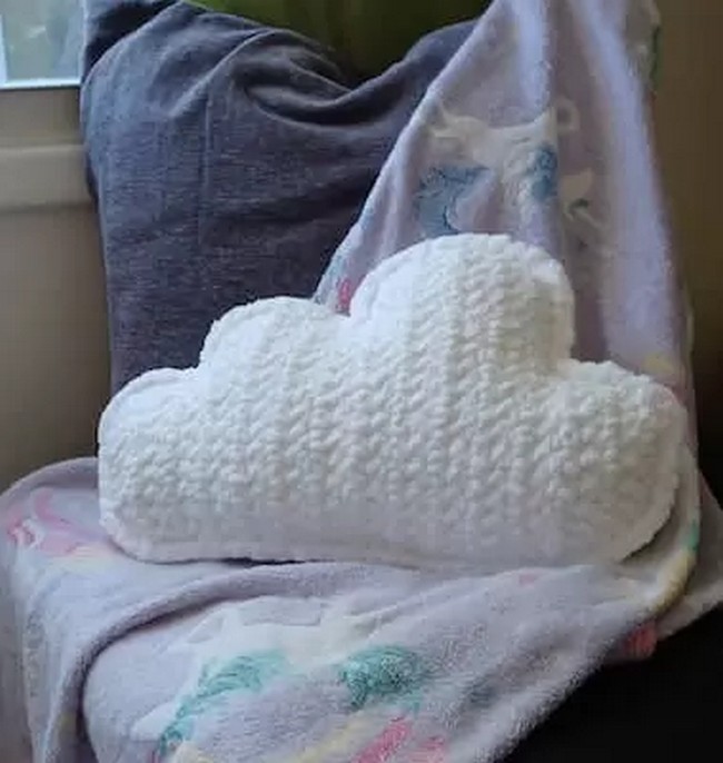 Crochet Cloud Pillow Pattern